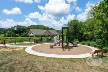 Playground with soft surface